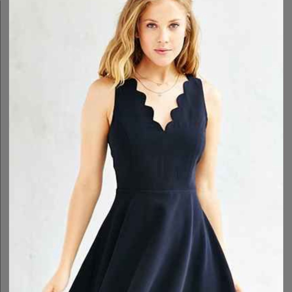 NWOT Love...Ady  Scalloped Dress New Without Tags Size XS